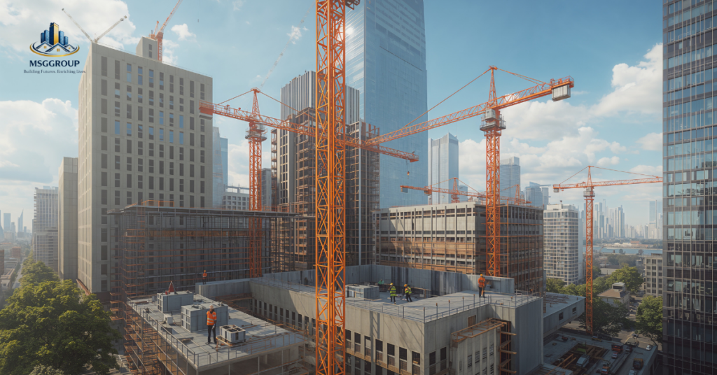 Real Estate Investment Pakistan | Build Long-Term Wealth Through Property Infographic showing the benefits of real estate investment in Pakistan, including rental income and long-term wealth creation.